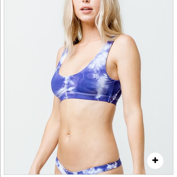 DIPPIN' DAISY'S Baja Tie Dye Bikini-top S bottom L - Picture 4 of 14